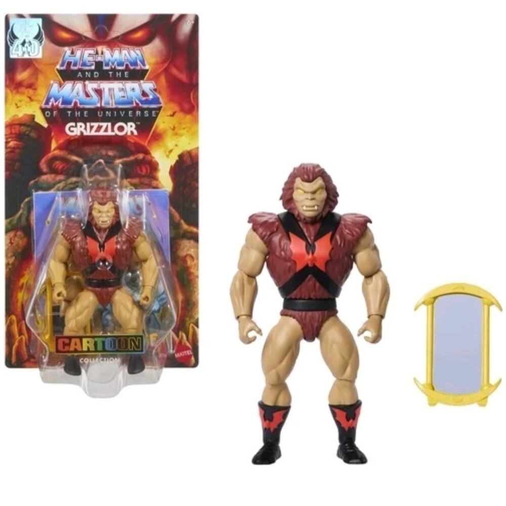 Mattel Masters of the Universe Origins Cartoon Collection Grizzlor MOTU New Card